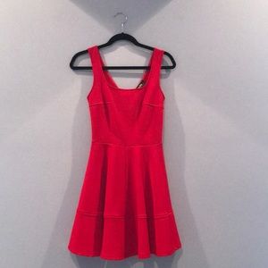 Red semi formal dress